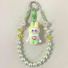 キレイめLABUBUストラップチャーム