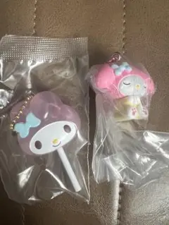 マイメロディ カラフルキャンディチャーム GRWMマスコットチャーム