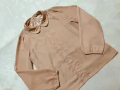 プライムパターンピンク丸襟可愛いブラウス　アクシーズファムレッセバッセお好きな方