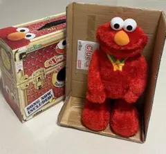 Fisher Price セサミストリート くすぐりエルモ ぬいぐるみ 箱付きのサムネイル