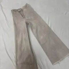 デニム ワイドパンツ