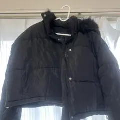 GRL マルチwayフード付きファーダウンジャケット