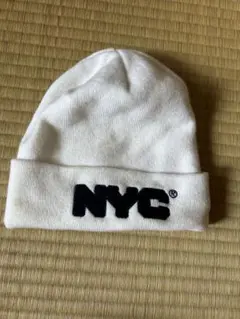 New Era NYC ニット帽 ホワイトのサムネイル