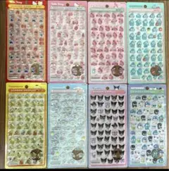 正規品 ボンボンドロップシール ミニ サンリオ 全８種コンプリートセット