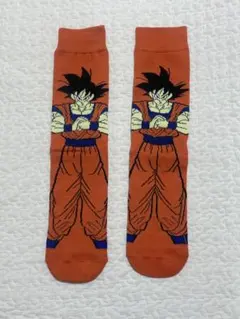 ドラゴンボール キャラクターソックス オレンジ
