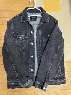ZARA ダークグレー デニムジャケット