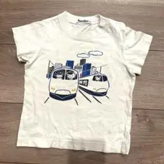 familiar 新幹線半袖Tシャツ90