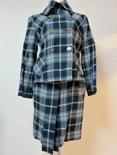 Vivienne Westwood チェック 巻きスカート