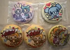 ナルミヤキャラクターズ 刺繍缶バッジ 5個セット