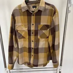 BACK NUMBER チェック柄ネルシャツ M