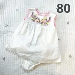 baby GAP 刺繍入りチュニック　セットアップ12-18ヶ月