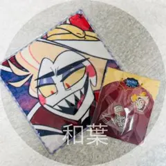 ハズビンホテル ルシファー スクエア 缶バッジ HAZBIN HOTEL - メルカリ