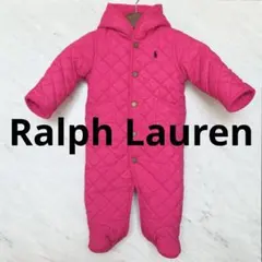 Ralph Lauren ピンク キルティングアウター 6M コート　美品