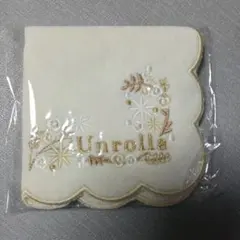 アンローラ 刺繍タオルハンカチ