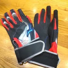 ミズノ　バッティンググローブ ブラック　sサイズ