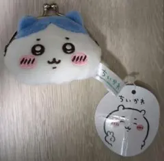 ハチワレ ミニがま口ポーチ