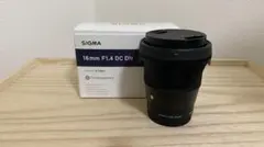 SIGMA 16mm F1.4 DC DN Sony E 美品 箱付のサムネイル