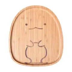 【新品】すみっコぐらし 竹製ダイカットプレートキッズワンプレート お子さま用食器