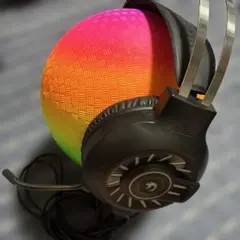 ゲーミングヘッドセット 本体 ブラック