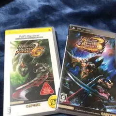 モンスターハンターポータブル 2ndG 3rd 2枚組
