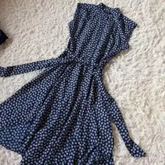 LAUREN RALPH LAUREN 花柄 ノースリーブ ワンピース S - メルカリ