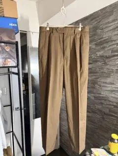 Steven Alan タックパンツ ブラウン Lサイズ イージー仕様 美品のサムネイル