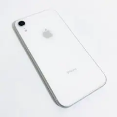 iPhoneXR 本体 ホワイト　128GB バッテリー最大容量100%