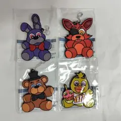 Five Nights at Freddy's ラバーキーホルダー 4種セット
