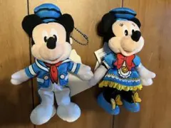 ミッキー ミニー クワッキーダックシティ　ぬいぐるみバッジ　2024年