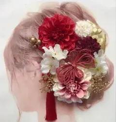 アトラ様専用★T金、R雪 愛らしい髪飾り 結婚式 卒業式 成人式 ウエディング