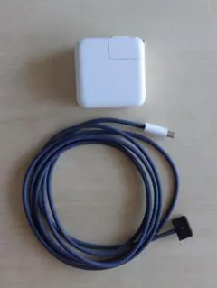 未使用純正品Apple30W USB-C ACアダプタ+Magsafe3ケーブル