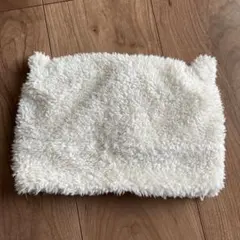 baby GAP ボア帽子　ホワイト