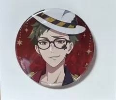 ツイステ缶バッチ　トレイ・クローバー