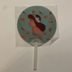 アラジン ジャスミン 丸型うちわ