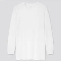 ユニクロ　ヒートテッククルーネックＴ9分袖　２枚セット　メンズ