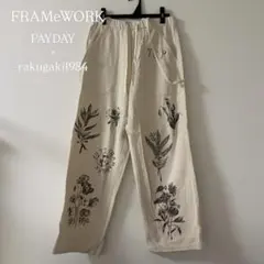 PAYDAY×rakugaki1984 別注サスペンダー付きパンツ