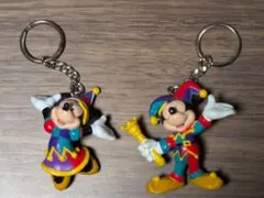 ミッキー&ミニー 15周年キーホルダー 限定 レトロ　タイムセール！