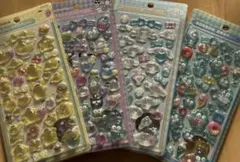 ボンボンドロップシール　サンリオ　4枚セット