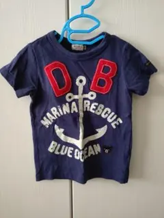 DOUBLE.B マリン柄 半袖Tシャツ 100のサムネイル