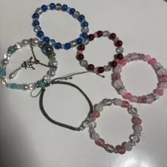 ハンドメイド 天然石ブレスレット まとめ売り