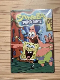 SPONGEBOB SQUAREPANTS メタルプレート ブリキ看板
