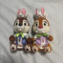 ディズニーシー 5周年 アブーズバザール チップとデールぬいぐるみ