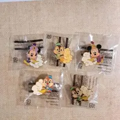 ディズニー ピンバッチセット ミッキー、ミニー、チップとデール【新品未開封】
