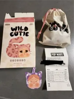 POPMART crybaby クライベイビー wild not cutie 紫