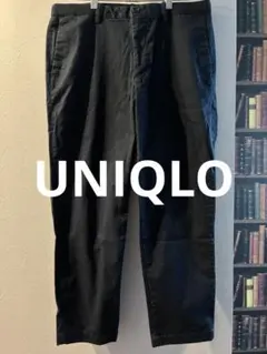 ユニクロ UNIQLO EZYアンクルパンツ メンズ L ネイビー