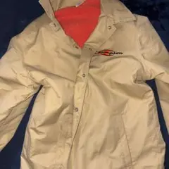 Champion ナイロンジャケット Mサイズ ベージュ