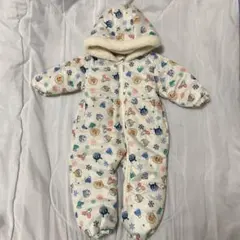 新品 アンパンマン ジャンプスーツ 90cm ソリ スキー 雪遊び