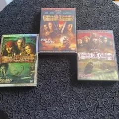 パイレーツ・オブ・カリビアンDVD3本