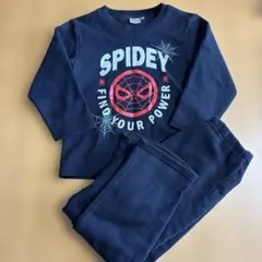 MARVEL スパイダーマン パジャマ 120 裏起毛
