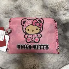 ハローキティ エコバッグ　着ぐるみ　ヒョウ柄